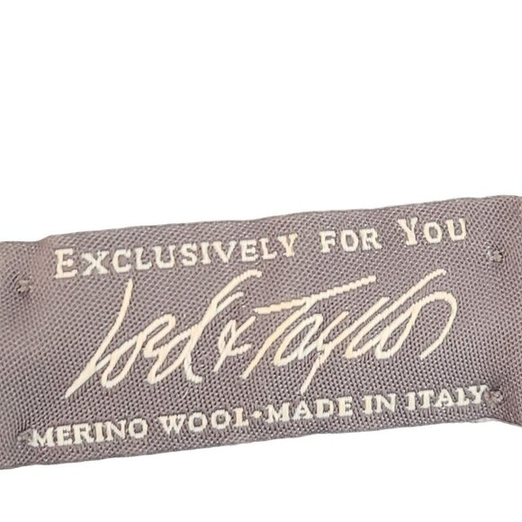 Lord Taylor Women's 100% Wool Long Sleeve Top Black Size L - Picture 7 of 9